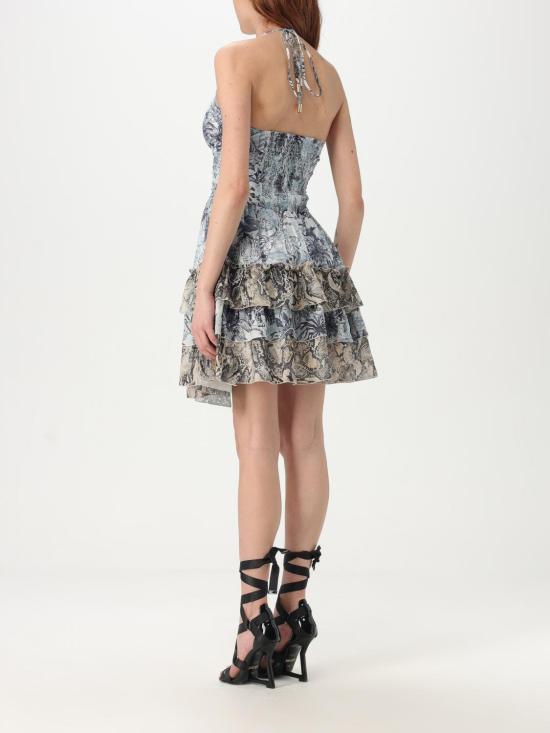 25SS 저스트까발리 롱 원피스 78PAO960NS603 204 Blue - JUST CAVALLI