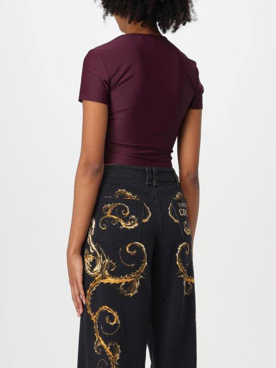  베르사체 반팔 티셔츠 77HAH602J0148 363 Violet - VERSACE