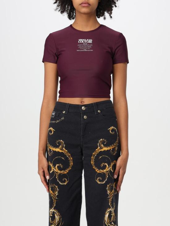  베르사체 반팔 티셔츠 77HAH602J0148 363 Violet