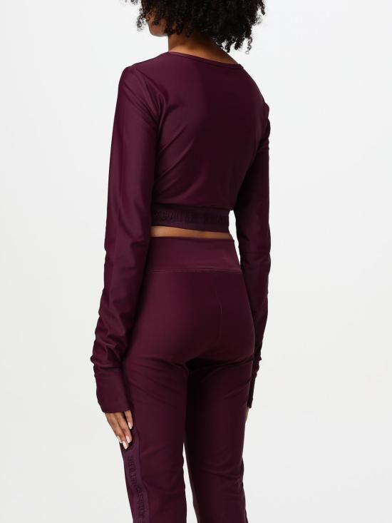 24FW 베르사체 긴팔 티셔츠 77HAH218J0148 363 Violet - VERSACE