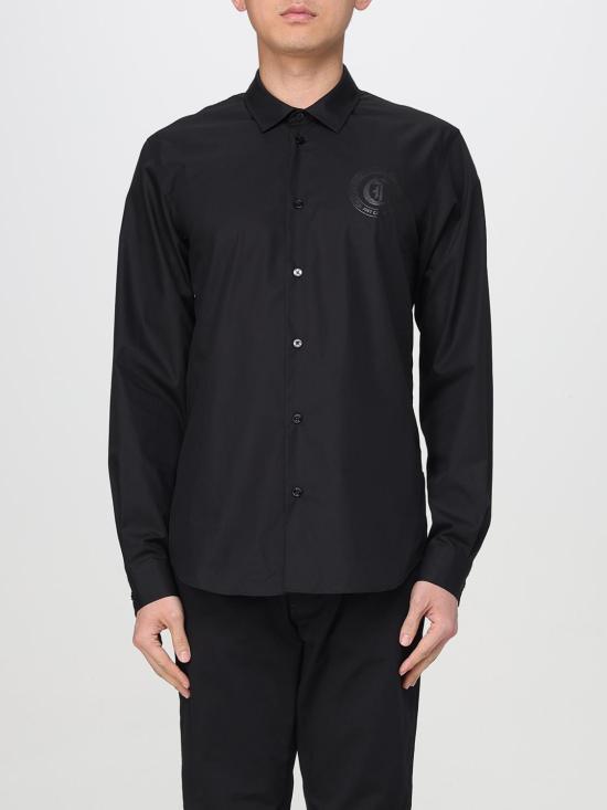 25SS 저스트까발리 긴팔 셔츠 78OALY13CN500 899 Black