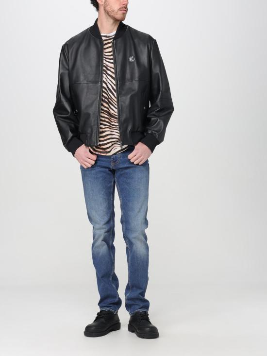 25SS 저스트까발리 봄버 자켓 78OAVP01CP009 899 Black - JUST CAVALLI