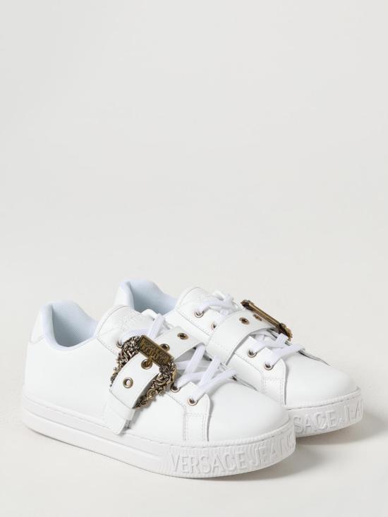 25SS 베르사체 뮬/슬리퍼 78VA3SK9ZPB08 003 White - VERSACE