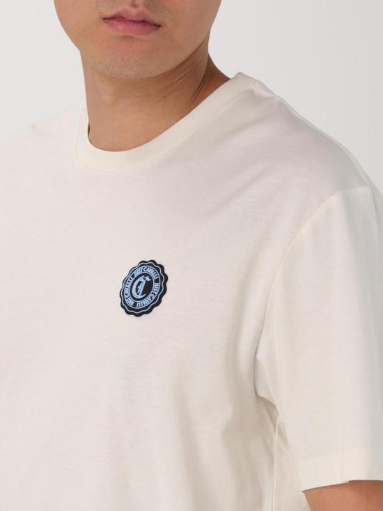  저스트까발리 반팔 티셔츠 77OAHT04CJ500 004 White - JUST CAVALLI
