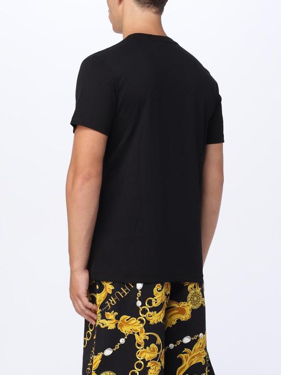  베르사체 반팔 티셔츠 75GAHT01CJ00T G89 Black - VERSACE