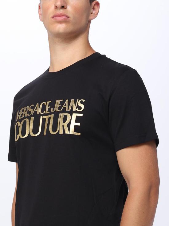  베르사체 반팔 티셔츠 75GAHT01CJ00T G89 Black - VERSACE