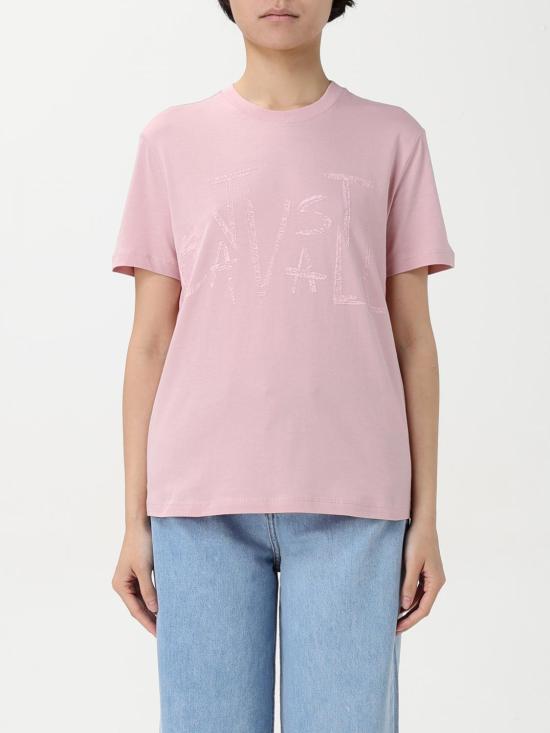 25SS 저스트까발리 반팔 티셔츠 78PAHT02CJ500 429 Pink