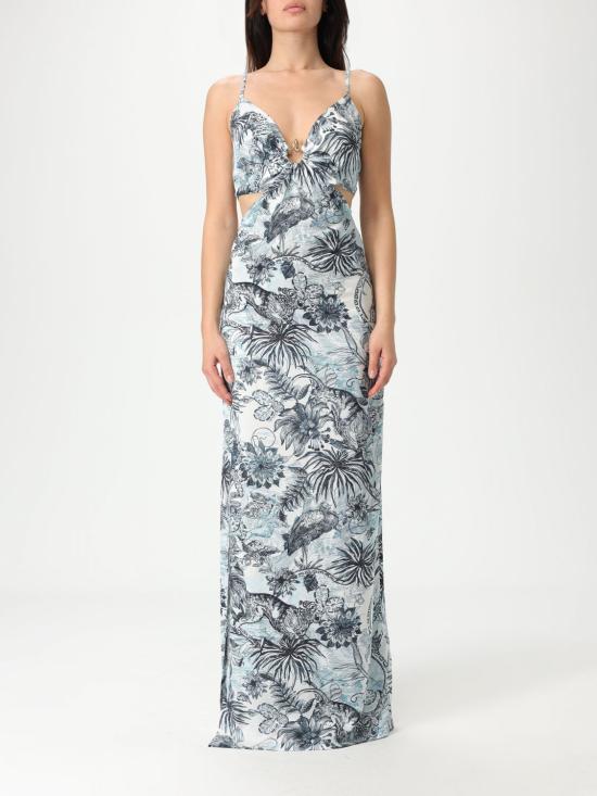 25SS 저스트까발리 롱 원피스 78PAO958NS665 204 Blue