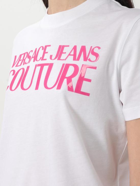 25SS 베르사체 반팔 티셔츠 78HAHE05CJ00E 003 White - VERSACE