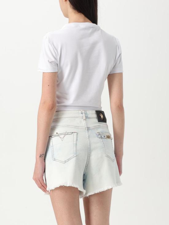 25FW 베르사체 반팔 티셔츠 78HAHC05CJ02C G03 White - VERSACE