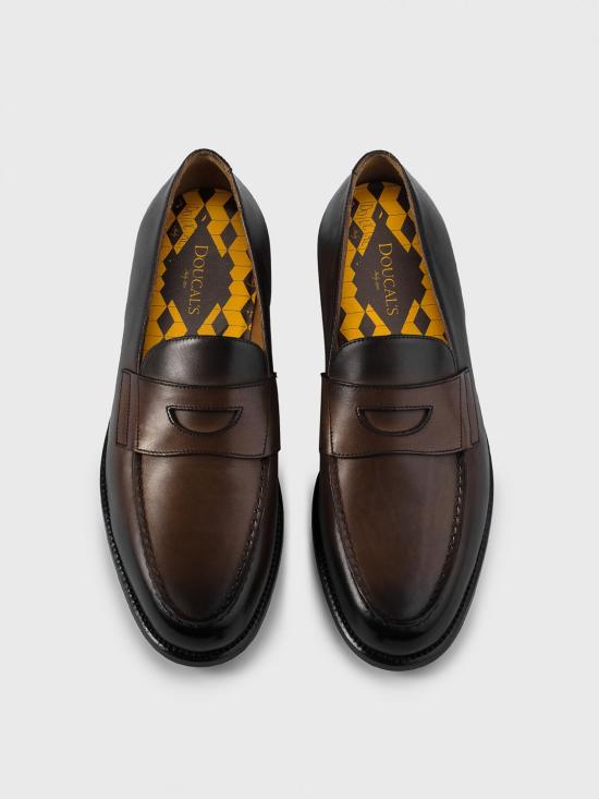 25FW 듀칼 로퍼 DU3260MARIUF159 M45 Brown - DOUCAL’S