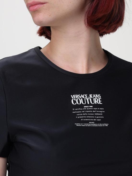  베르사체 반팔 티셔츠 77HAH602J0148 899 Black - VERSACE