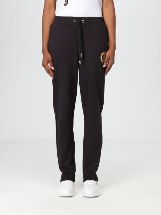  저스트까발리 트레이닝/조거 팬츠 77PAAT01CF500 G89 Black