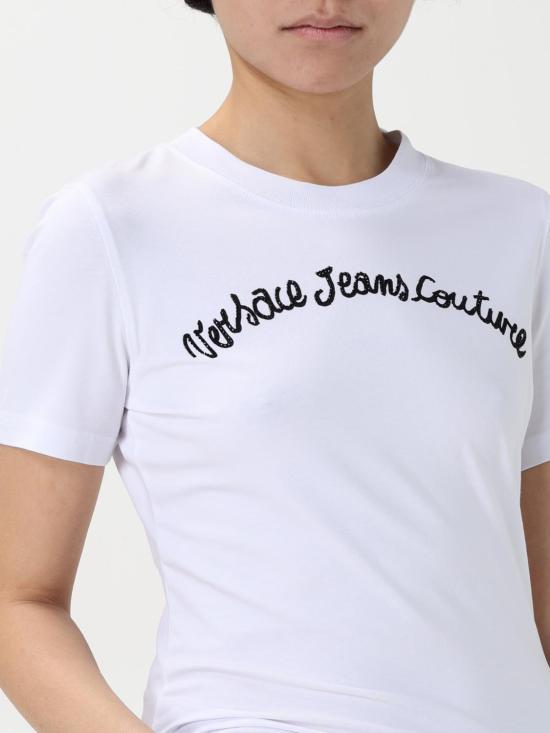 25SS 베르사체 반팔 티셔츠 78HAHC08CJ02C 003 White - VERSACE