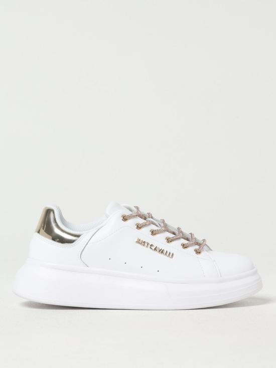 25SS 저스트까발리 뮬/슬리퍼 78RA3SB1ZPA86 QA9 White