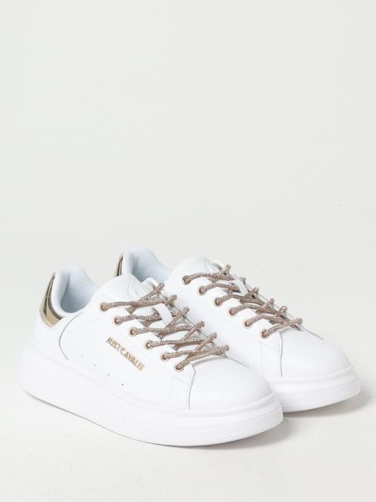 25SS 저스트까발리 뮬/슬리퍼 78RA3SB1ZPA86 QA9 White - JUST CAVALLI