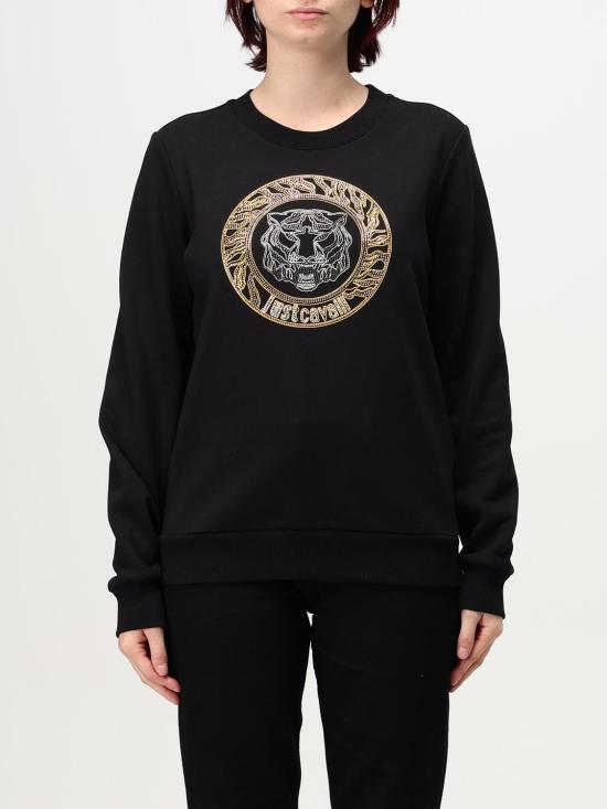  저스트까발리 스웨터 77PAIE24CF100 899 Black