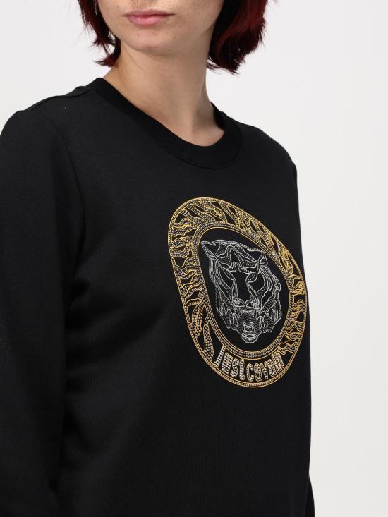  저스트까발리 스웨터 77PAIE24CF100 899 Black - JUST CAVALLI
