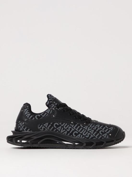 25SS 저스트까발리 뮬/슬리퍼 78QA3SQ1ZSC46 899 Black