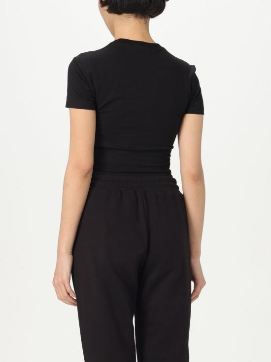 25FW 베르사체 반팔 티셔츠 78HAHC05CJ02C G89 Black - VERSACE