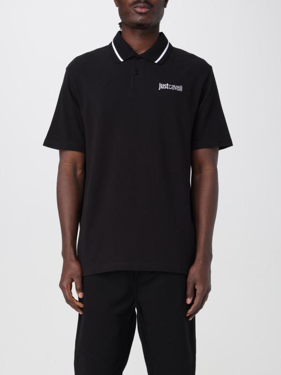 25SS 저스트까발리 폴로 티셔츠 78OAGT15CJ506 899 Black