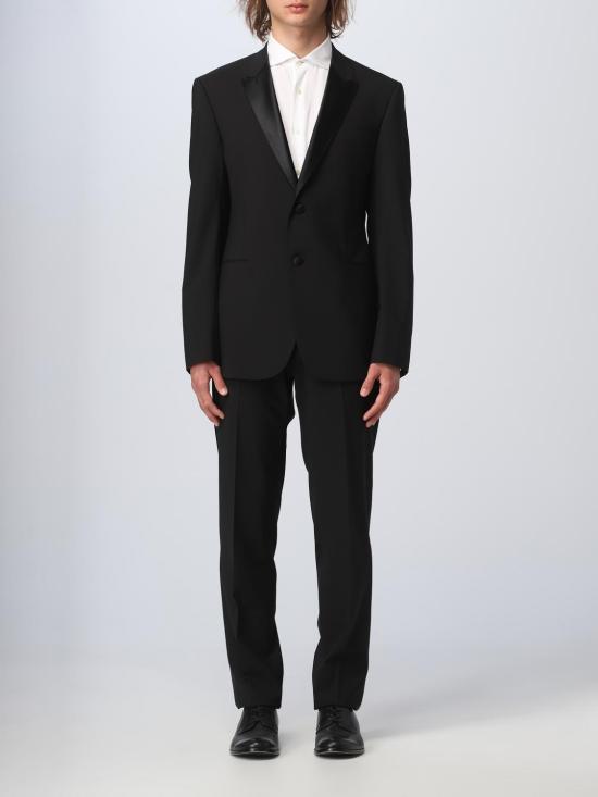 25FW 엠포리오 아르마니 수트 세트 01VMOP0156 999 Black