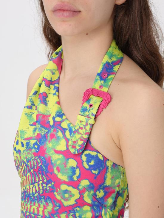  베르사체 롱 원피스 76HAO917NS395 609 Multicolor - VERSACE