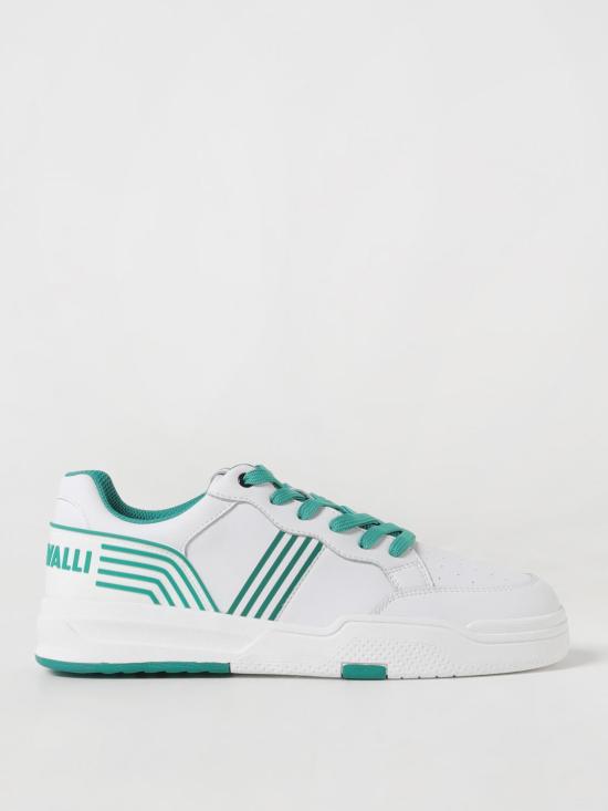  저스트까발리 스니커즈 76QA3SO2ZP398 003 White