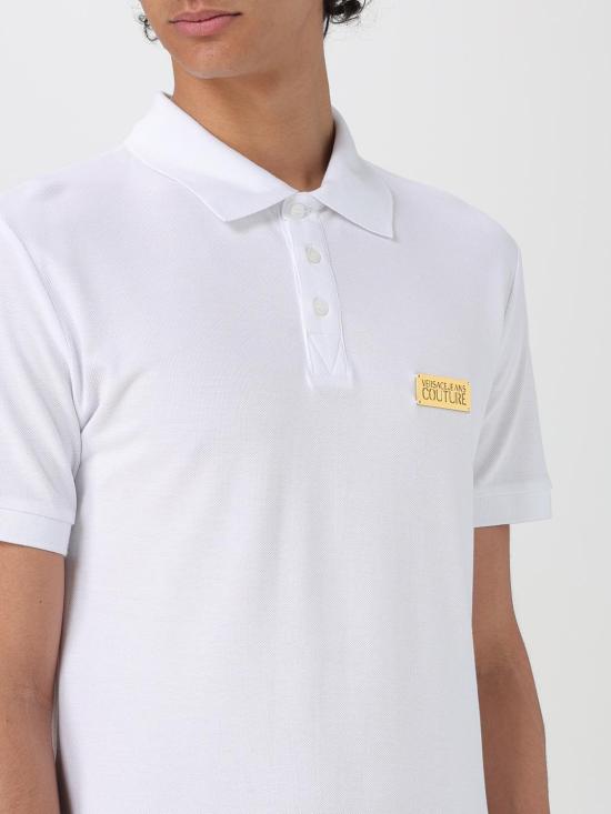 25SS 베르사체 폴로 티셔츠 78GAGT08CJ01T G03 White - VERSACE