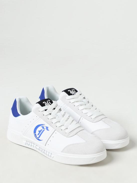  저스트까발리 스니커즈 76QA3SB8ZP392 QV0 White - JUST CAVALLI