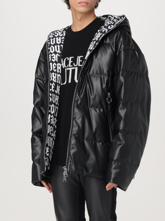 24FW 베르사체 숏패딩 77GAU421CND04 899 Black - VERSACE