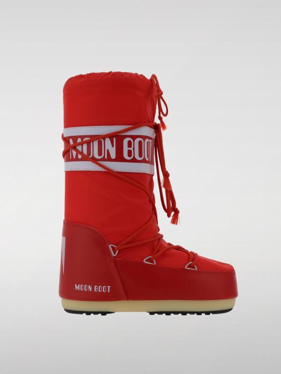 25FW 문부츠 아이콘 나일론 부츠 80D1400440 D001 Red