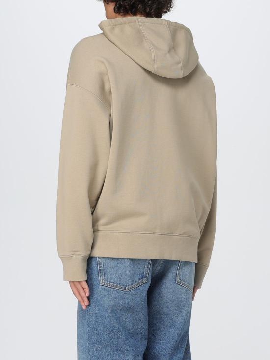 25FW 메종키츠네 드레스드 폭스 오버사이즈 후드 티셔츠 PM00707KM0340 0302 Beige - MAISON KITSUNE