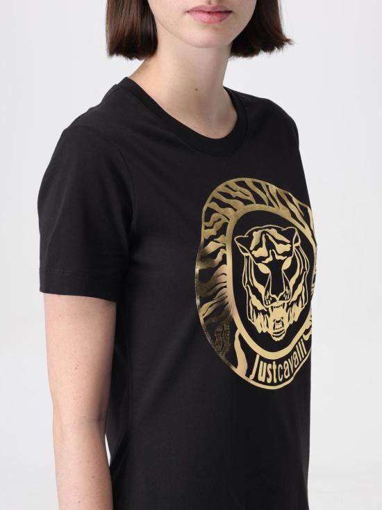  저스트까발리 숏 원피스 76PAOG12CJ300 899 Black - JUST CAVALLI