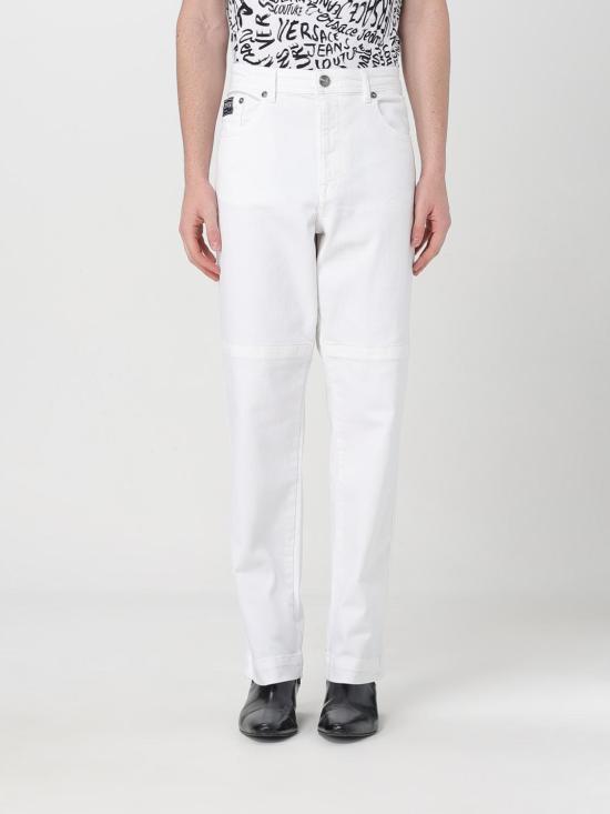 25SS 베르사체 데님 팬츠 78GAB502CEWR1 003 White