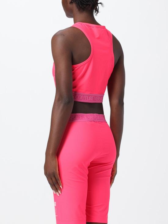  베르사체 민소매 티셔츠 76HAM227J0128 401 Pink - VERSACE