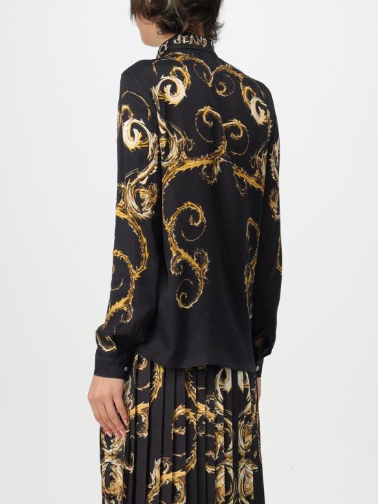 24FW 베르사체 블라우스 77HAL2P1NS540 G89 Black - VERSACE