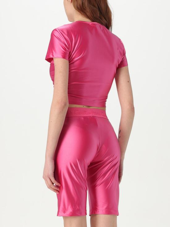 25SS 베르사체 반팔 티셔츠 78HAH6A2J0223 494 Pink - VERSACE