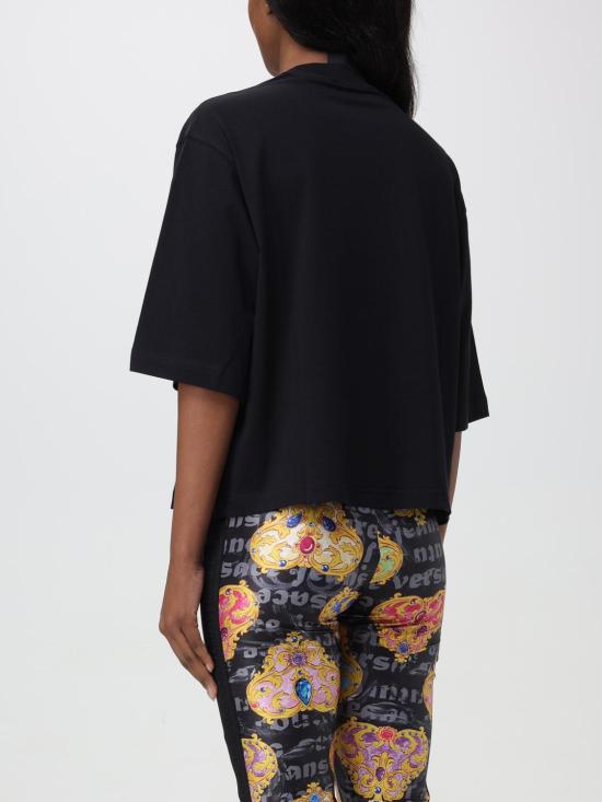  베르사체 반팔 티셔츠 76HAHG01CJ00G 899 Black - VERSACE