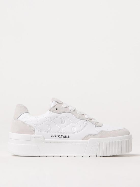 25SS 저스트까발리 뮬/슬리퍼 78RA3ST3ZPB00 003 White