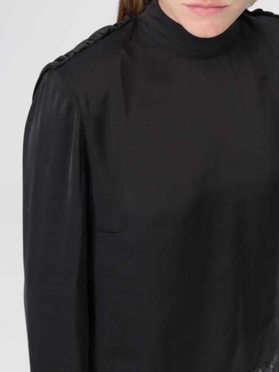 25FW 로테이트 탑 114331 100 Black - ROTATE