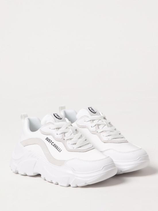 25SS 저스트까발리 뮬/슬리퍼 78RA3SL5ZSC37 003 White - JUST CAVALLI