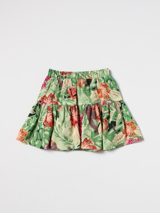 25FW [키즈] 겐조 스커트 K13086 675 Green - KENZO