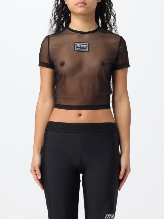  베르사체 반팔 티셔츠 76HAH6A2J0035 899 Black