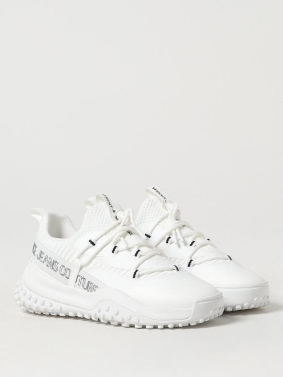 25SS 베르사체 뮬/슬리퍼 78YA3SN2ZSC69 003 White - VERSACE