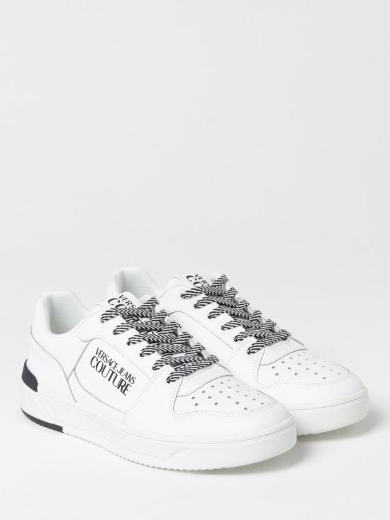 25SS 베르사체 뮬/슬리퍼 78YA3SJ5ZPB13 003 White - VERSACE