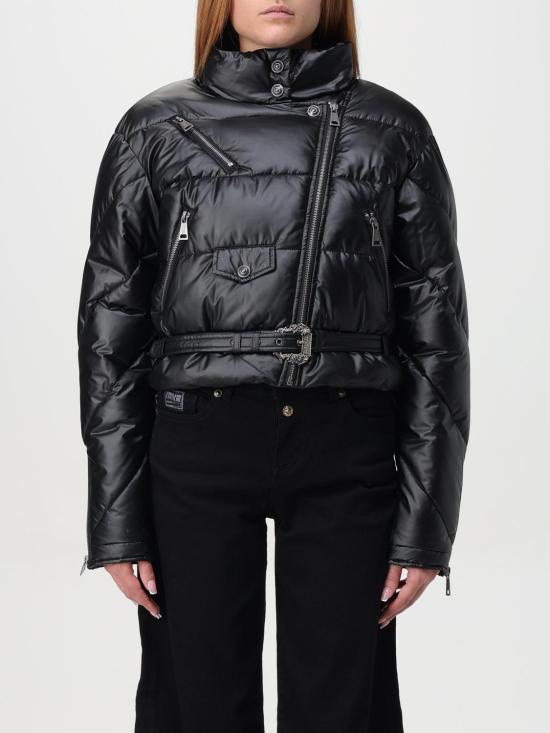 24FW 베르사체 숏패딩 77HAS417CQ06D 899 Black