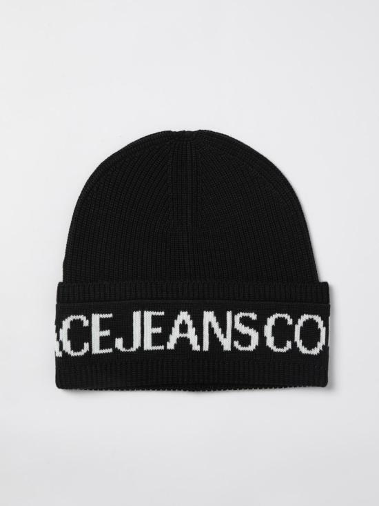 24FW 베르사체 이어플랩 캡 77HAZK40ZG020 L01 Black