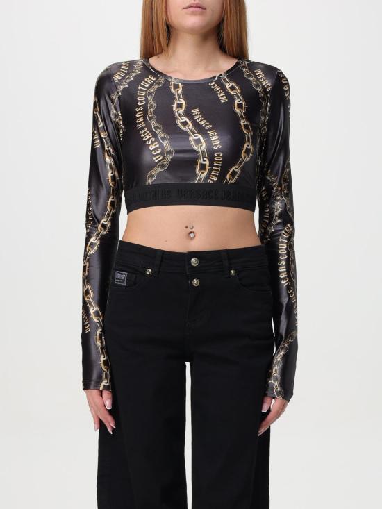 24FW 베르사체 스웨터 77HAH218JS417 G89 Black