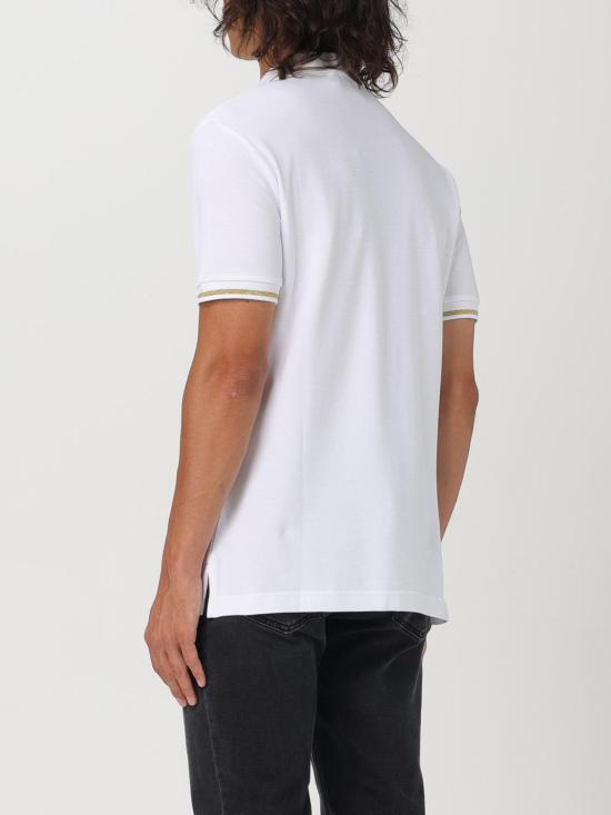24FW 베르사체 폴로 티셔츠 77GAGT00CJ01T G03 White - VERSACE